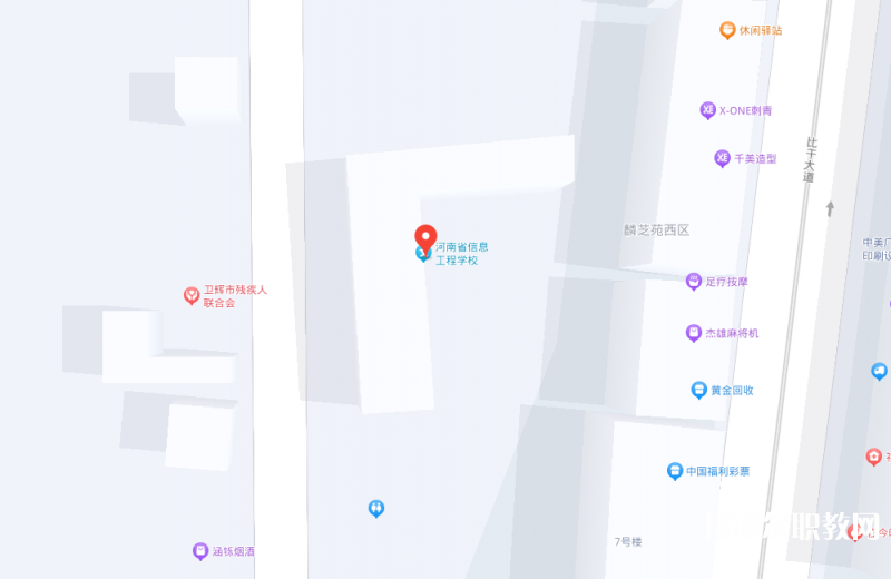河南省信息工程學(xué)校地址，乘車路線