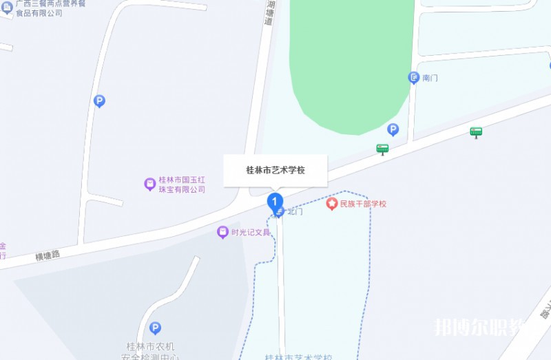 桂林市藝術(shù)學(xué)校地址，乘車路線