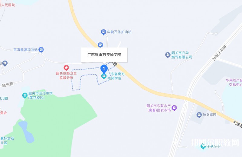 廣東省南方技師學(xué)院地址，乘車(chē)路線