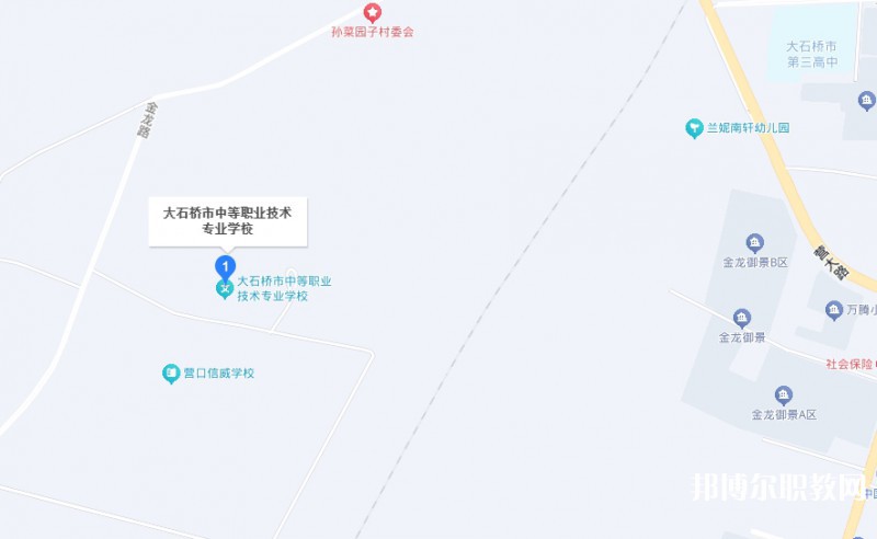 大石橋市中等職業(yè)技術(shù)專業(yè)學(xué)校地址，乘車路線