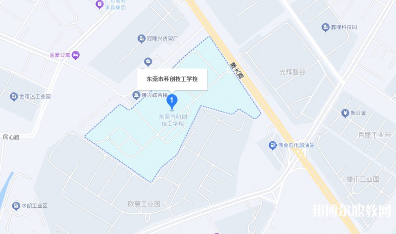 東莞市科創(chuàng)技工學(xué)校地址，乘車路線