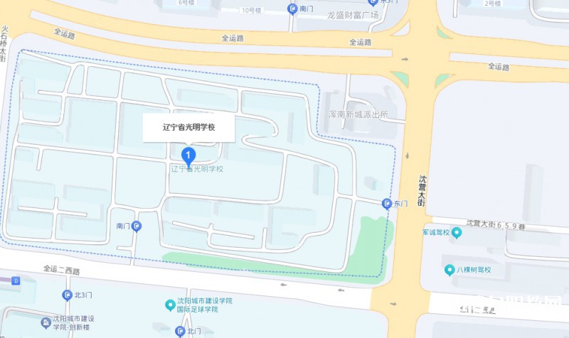 遼寧省孤兒學校地址，乘車路線